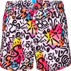 Online Arena - Girl's Beach Short Printed - Badehose