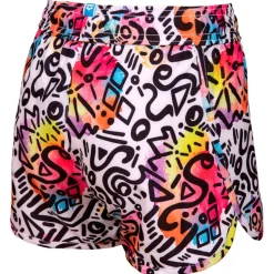 Online Arena - Girl's Beach Short Printed - Badehose