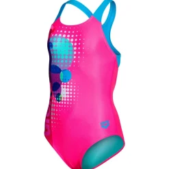 Arena - Girl's Dots Swimsuit Swim Pro Back - Badeanzug Hot