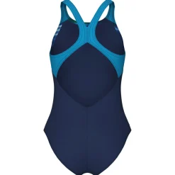 New Arena - Girl's Fading Swimsuit V Back L - Badeanzug