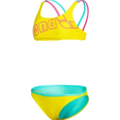 Arena - Girl's Logo Swimsuit Two Pieces - Bikini Outlet