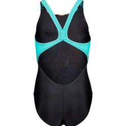 Discount Arena - Girl's Painting Swimsuit V Back - Badeanzug