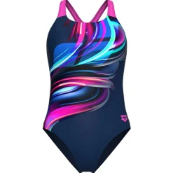 Online - Women's Bloom Swimsuit Swim Pro Back LB - Badeanzug Bademode