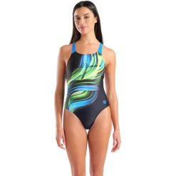 Online - Women's Bloom Swimsuit Swim Pro Back LB - Badeanzug Bademode