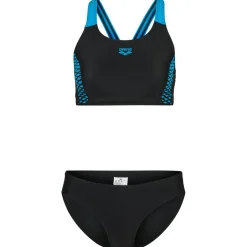 Best Arena - Women's Openings Bikini Energy Back - Bikini Black / Turquoise