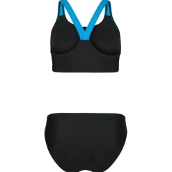 Best Arena - Women's Openings Bikini Energy Back - Bikini Black / Turquoise