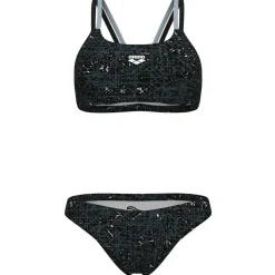 Online - Women's Ribbed Swimsuit Bikini Bandeau - Bikini Bademode