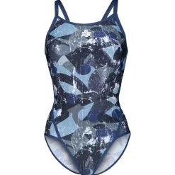 Outlet - Women's Scratched Swimsuit Super Fly Back - Badeanzug Bademode
