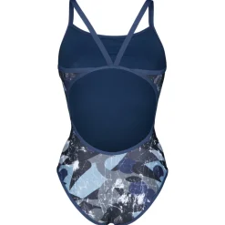 Outlet - Women's Scratched Swimsuit Super Fly Back - Badeanzug Bademode