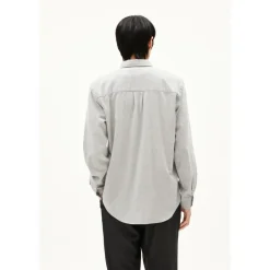 ARMEDANGELS - Araamo - Hemd Silver Melange Clearance