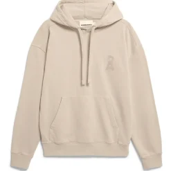 ARMEDANGELS - Iconic Å Kiraan GMT Dye Hoodie - Hoodie Sand Stone Washed Discount