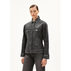 ARMEDANGELS - Women's Densiaa - Freizeitjacke Washed Obsidian Outlet