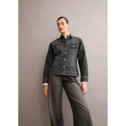 ARMEDANGELS - Women's Densiaa - Freizeitjacke Washed Obsidian Outlet