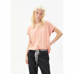 Discount ARMEDANGELS - Women's Idaara - T-Shirt Dynamo Blue