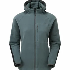 ARTILECT - Women's Supermoon Bio Hoodie - Fleecejacke Dark Slate / Black Online