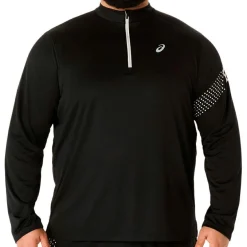 Asics - Icon L/S 1/2 Zip - Laufshirt Performance Black