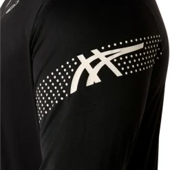 Asics - Icon L/S 1/2 Zip - Laufshirt Performance Black