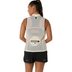 Asics - Women's Metarun Packable Gilet - Laufweste Cream Online