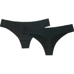 ATHLECIA - Women's Alax Seamless String 2-Pack - Alltagsunterwäsche Black Hot