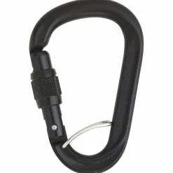 AustriAlpin - HMS Rondo Alu Schrauber Selfie - HMS-Karabiner Black