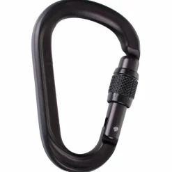 AustriAlpin - HMS Rondo Alu Schrauber - HMS-Karabiner Black Matt Anodized Sale