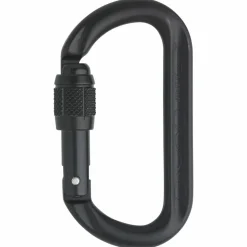 AustriAlpin - Ovalo GI Schraubverschluss - Verschlusskarabiner Matt Black Outlet