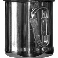 Hot Basic Nature - Thermobecher Karabiner Metallic
