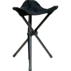 Basic Nature - Travelchair Dreibeinhocker - Campingstuhl Black Sale