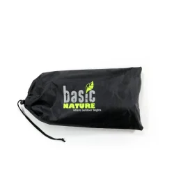 Basic Nature - Travelchair Klapphocker Compact - Campingstuhl Black / Orange Best