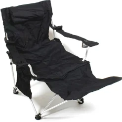 Hot Basic Nature - Travelchair Luxus - Campingstuhl Black