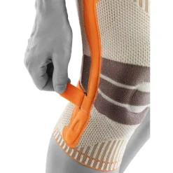 Bauerfeind Sports - Outdoor Knee Support - Sportbandage Sandstone / Orange New