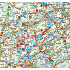 Bergverlag Rother - Französischer Jura - Franche Comté - Wanderführer 5. aktualisierte Auflage 2022 Outlet