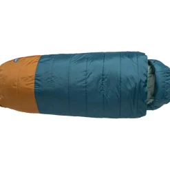 Sale Big Agnes - Echo Park 35 - Kunstfaserschlafsack Tapestry / Brown Sugar