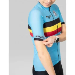 Discount Bioracer - Women's Icon Classic Jersey - Radtrikot Belgium