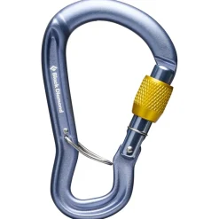 Black Diamond - Gridlock Screwgate Carabiner - HMS-Karabiner Gray Discount