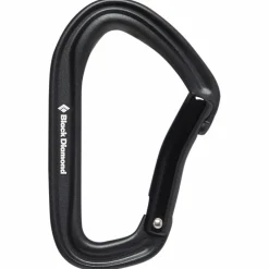 Black Diamond - Hotforge Bent Gate - Schnappkarabiner Black Best