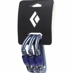 Black Diamond - Liteforge Screwgate 3 Pack - Schraubkarabiner Gray Hot