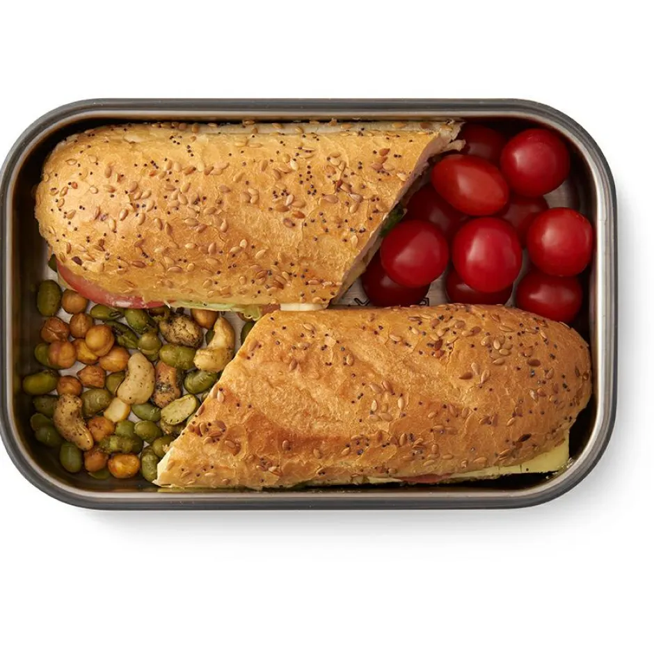 Best black+blum - Edelstahl Sandwich Box - Essensaufbewahrung
