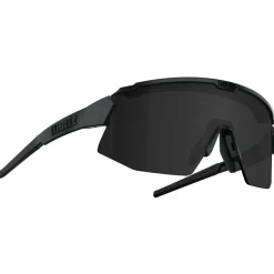 Best Bliz - Breeze Small S3 (VLT 14%) + S1 (VLT 55%) - Fahrradbrille Matt Black / Head Strap In Black