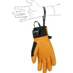 Clearance C.A.M.P. - Geko Revel - Handschuhe Black / Yellow