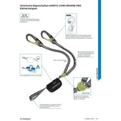 Sale - Kinetic Gyro Rewind Pro - Klettersteigset Klettersteigsets