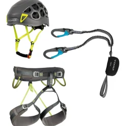 C.A.M.P. - Kit Ferrata Kinetic Rewind Pro Energy - Kletterset Grey Clearance