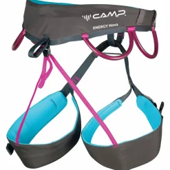 C.A.M.P. - Women's Energy Nova - Klettergurt Grey / Fuchsia / Blue New