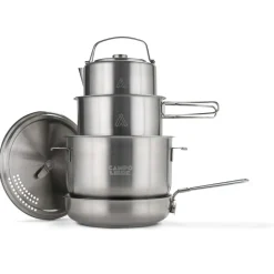 Campo Libre - Enzo 6 Pieces - Kochset Silver Matt Best
