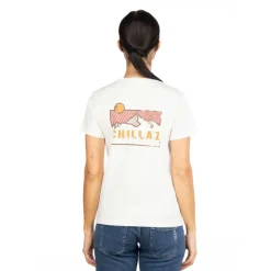 Best Chillaz - Women's Iseo Mountain Logo T-Shirt - T-Shirt