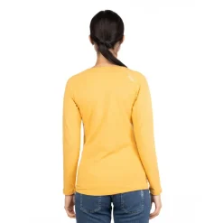 Chillaz - Women's Kalnik Forest and Flowers - Longsleeve Ochre Hot