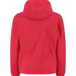 Outlet - Girl's Jacket Fix Hood Jacquard Knitted 3H19825 - Fleecejacke Kinder Winterjacken|Jacken