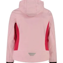 - Girl's Jacket Fix Hood Softshell - Softshelljacke Kinder Jacken|Wanderbekleidung