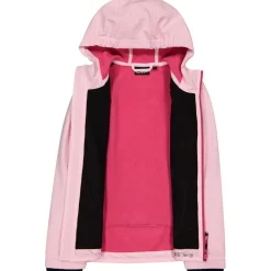 - Girl's Jacket Fix Hood Softshell - Softshelljacke Kinder Jacken|Wanderbekleidung