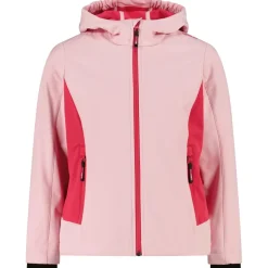 - Girl's Jacket Fix Hood Softshell - Softshelljacke Kinder Jacken|Wanderbekleidung